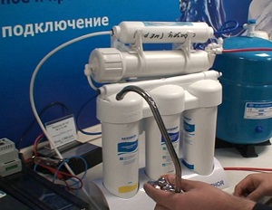 Подключение фильтра для воды Аквафор в Новосибирске